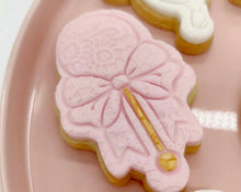 Load image into Gallery viewer, Baby Rattle with Bow Stamp / Cutter - Made in the UK with Love  from House of Toot Sweet - Just £5! Shop now at House of Toot Sweet