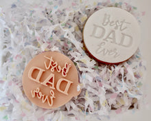 Load image into Gallery viewer, Best Dad Ever Stamp - Made in the UK with Love from House of Toot Sweet - Just £5! Shop now at House of Toot Sweet