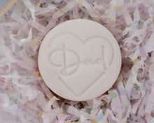 Load image into Gallery viewer, Dad Heart Stamp - Made in the UK with Love from House of Toot Sweet - Just £5! Shop now at House of Toot Sweet