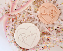 Load image into Gallery viewer, Baby Love Heart Stamp - Made in the UK with Love from House of Toot Sweet - Just £5! Shop now at House of Toot Sweet