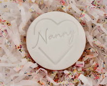 Load image into Gallery viewer, Nanny Love Heart Stamp - Made in the UK with Love from House of Toot Sweet - Just £5! Shop now at House of Toot Sweet