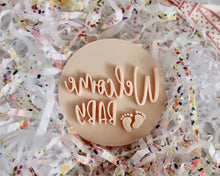 Load image into Gallery viewer, Welcome Baby Stamp - Made in the UK with Love from House of Toot Sweet - Just £5! Shop now at House of Toot Sweet