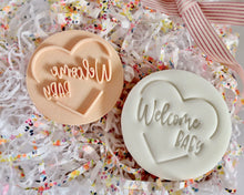 Load image into Gallery viewer, Welcome Baby Heart Stamp - Made in the UK with Love from House of Toot Sweet - Just £5! Shop now at House of Toot Sweet