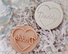 Load image into Gallery viewer, Daddy Heart Stamp - Made in the UK with Love from House of Toot Sweet - Just £5! Shop now at House of Toot Sweet