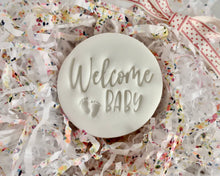 Load image into Gallery viewer, Welcome Baby Stamp - Made in the UK with Love from House of Toot Sweet - Just £5! Shop now at House of Toot Sweet