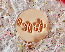 Load image into Gallery viewer, Love With Heart Stamp - Made in the UK with Love from House of Toot Sweet - Just £5! Shop now at House of Toot Sweet