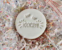 Load image into Gallery viewer, Hip Hip Hooray!! Stamp - Made in the UK with Love from House of Toot Sweet - Just £5! Shop now at House of Toot Sweet