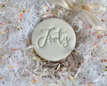 Load image into Gallery viewer, Forty Birthday Stamp - Made in the UK with Love from House of Toot Sweet - Just £5! Shop now at House of Toot Sweet