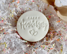 Load image into Gallery viewer, Happy Anniversary Stamp - Made in the UK with Love from House of Toot Sweet - Just £5! Shop now at House of Toot Sweet