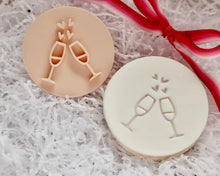 Load image into Gallery viewer, Cheers to Love Stamp - Made in the UK with Love from House of Toot Sweet - Just £5! Shop now at House of Toot Sweet