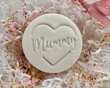 Load image into Gallery viewer, Mummy Heart Stamp - Made in the UK with Love from House of Toot Sweet - Just £5! Shop now at House of Toot Sweet