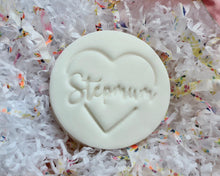 Load image into Gallery viewer, Stepmum Heart Stamp - Made in the UK with Love from House of Toot Sweet - Just £5! Shop now at House of Toot Sweet