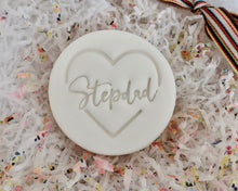Load image into Gallery viewer, Stepdad Heart Stamp - Made in the UK with Love from House of Toot Sweet - Just £5! Shop now at House of Toot Sweet