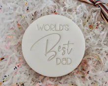 Load image into Gallery viewer, Worlds Best Dad Stamp - Made in the UK with Love from House of Toot Sweet - Just £5! Shop now at House of Toot Sweet