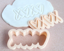 Load image into Gallery viewer, XOXO Stamp / Cutter - Made in the UK with Love from House of Toot Sweet - Just £5! Shop now at House of Toot Sweet