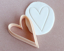 Load image into Gallery viewer, Narrow Heart Cookie Cutter - Made in the UK with Love from House of Toot Sweet - Just £5! Shop now at House of Toot Sweet