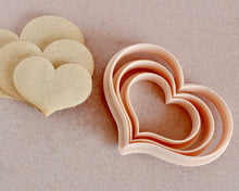 Load image into Gallery viewer, Curvy Heart Cookie Cutter - Made in the UK with Love from House of Toot Sweet - Just £5! Shop now at House of Toot Sweet
