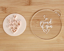 Load image into Gallery viewer, So Proud of You Embosser - Made in the UK with Love from House of Toot Sweet - Just £6! Shop now at House of Toot Sweet