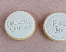 Load image into Gallery viewer, Curiouser and Curiouser Stamp - Made in the UK with Love from House of Toot Sweet - Just £5! Shop now at House of Toot Sweet