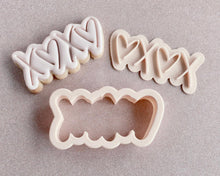 Load image into Gallery viewer, XOXO Stamp / Cutter - Made in the UK with Love from House of Toot Sweet - Just £5! Shop now at House of Toot Sweet