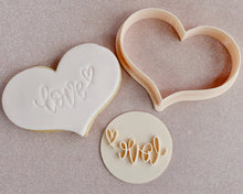 Load image into Gallery viewer, Curvy Heart Cookie Cutter - Made in the UK with Love from House of Toot Sweet - Just £5! Shop now at House of Toot Sweet