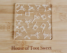 Load image into Gallery viewer, Cocktails Texture Embosser - Made in the UK with Love from House of Toot Sweet - Just £7! Shop now at House of Toot Sweet