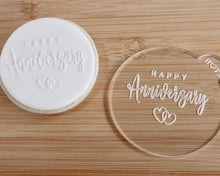 Load image into Gallery viewer, Happy Anniversary Embosser - Made in the UK with Love from House of Toot Sweet - Just £7! Shop now at House of Toot Sweet