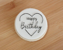 Load image into Gallery viewer, Happy Birthday Heart Embosser - Made in the UK with Love from House of Toot Sweet - Just £6! Shop now at House of Toot Sweet