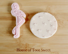 Load image into Gallery viewer, Flamingo Stamp / Cutter - Made in the UK with Love from House of Toot Sweet - Just £5! Shop now at House of Toot Sweet