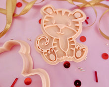 Load image into Gallery viewer, Cute Tiger Stamp / Cutter - Made in the UK with Love from House of Toot Sweet - Just £5! Shop now at House of Toot Sweet