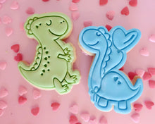 Load image into Gallery viewer, Cute T-rex Dinosaur Stamp / Cutter - Made in the UK with Love from House of Toot Sweet - Just £5! Shop now at House of Toot Sweet