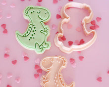 Load image into Gallery viewer, Cute T-rex Dinosaur Stamp / Cutter - Made in the UK with Love from House of Toot Sweet - Just £5! Shop now at House of Toot Sweet