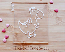 Load image into Gallery viewer, Cute T rex Embosser / Cutter - Made in the UK with Love from House of Toot Sweet - Just £6! Shop now at House of Toot Sweet