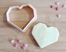 Load image into Gallery viewer, Gem Heart Cookie Cutter - Made in the UK with Love from House of Toot Sweet - Just £5! Shop now at House of Toot Sweet
