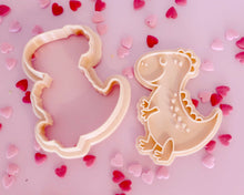Load image into Gallery viewer, Cute T-rex Dinosaur Stamp / Cutter - Made in the UK with Love from House of Toot Sweet - Just £5! Shop now at House of Toot Sweet
