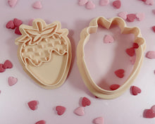 Load image into Gallery viewer, Chocolate Covered Strawberry Stamp / Cutter - Made in the UK with Love from House of Toot Sweet - Just £5! Shop now at House of Toot Sweet