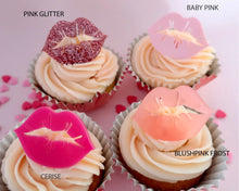 Load image into Gallery viewer, Lips - Cupcake Toppers or Charm - Made in the UK with Love  from House of Toot Sweet - Just £3.50! Shop now at House of Toot Sweet