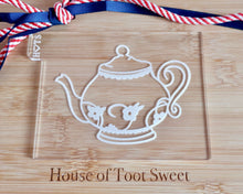 Load image into Gallery viewer, Tea Party Teapot Embosser / Cutter - Made in the UK with Love from House of Toot Sweet - Just £6.50! Shop now at House of Toot Sweet