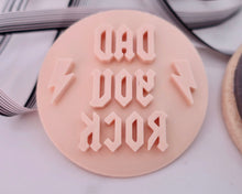 Load image into Gallery viewer, Dad You Rock Stamp - Made in the UK with Love from House of Toot Sweet - Just £5! Shop now at House of Toot Sweet