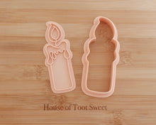Load image into Gallery viewer, Black Candle Stamp / Cutter - Made in the UK with Love from House of Toot Sweet - Just £5! Shop now at House of Toot Sweet