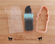 Load image into Gallery viewer, Black Candle Embosser / Cutter - Made in the UK with Love from House of Toot Sweet - Just £6! Shop now at House of Toot Sweet