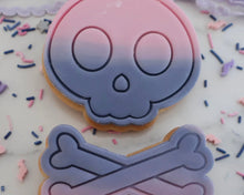 Load image into Gallery viewer, Skull & Cross Bones Stamp / Cutter - Made in the UK with Love from House of Toot Sweet - Just £5! Shop now at House of Toot Sweet