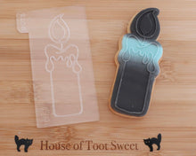 Load image into Gallery viewer, Black Candle Embosser / Cutter - Made in the UK with Love from House of Toot Sweet - Just £6! Shop now at House of Toot Sweet