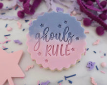 Load image into Gallery viewer, Ghouls Rule Stamp - Made in the UK with Love from House of Toot Sweet - Just £5! Shop now at House of Toot Sweet