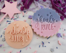 Load image into Gallery viewer, Ghouls Rule Stamp - Made in the UK with Love from House of Toot Sweet - Just £5! Shop now at House of Toot Sweet