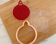 Load image into Gallery viewer, Skandi Bauble Fondant Embosser/ Cutter
