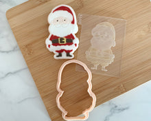 Load image into Gallery viewer, Santa Claus Fondant Embosser and Cutter
