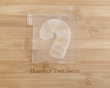 Load image into Gallery viewer, Christmas Candy Cane Fondant Embosser and Cutter
