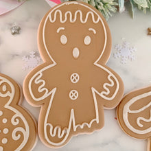 Load image into Gallery viewer, Oh Snap Gingerbread Cookie Cutter/ Embosser
