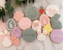 Load image into Gallery viewer, Happy Easter floral Wreath Fondant Embosser and Cutter
